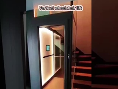 Seguro ascensore a piattaforma verticale idraulica da 1 m per disabili su e giù per le scale