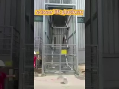 Tavolo di sollevamento idraulico stazionario verticale 3m 2000kg Piattaforma di sollevamento fisso con forbice