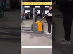 2 tonnellate di stacker elettrico, camion in piedi, tipo carrello elevatore a forchetta, pallet stacker