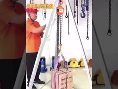 Apparecchiature per il sollevamento manuali di catene di sollevamento a catena manuale da 0,5 tonnellate