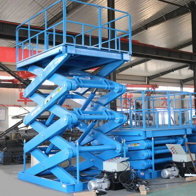 comprare Piattaforma di sollevamento idraulica stazionaria a forbice 1000 kg Tavolo sollevamento idraulico a doppia forbice online manufacture