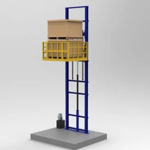 comprare 1000 kg carico sollevamento idraulico verticale merci 3m sollevamento merci per magazzino online manufacture