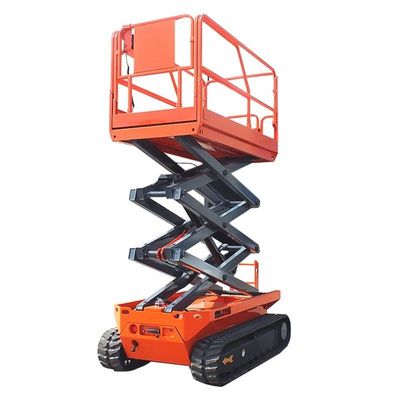 comprare 8m 10m 12m ascensore a forbice a strisciatore ascensore idraulico mobile a propulsione automatica online manufacture