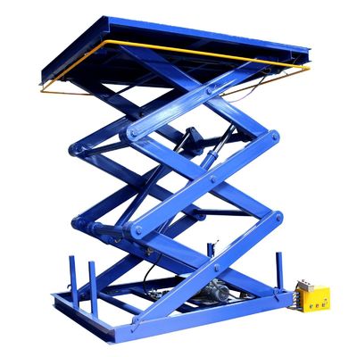 comprare Altezza 4m 2000kg Tavolo di sollevamento a forbice idraulica Industrial Double Scissor Lift online manufacture