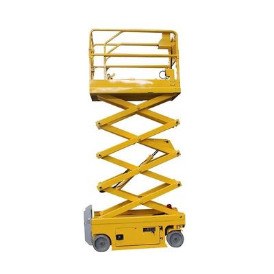 comprare 230 kg 450 kg Piattaforma di sollevamento a forbice elettrica a propulsione automatica 8m 10m Tavolo di sollevamento online manufacture