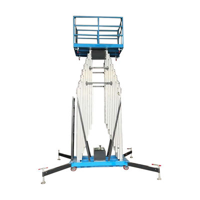 comprare 16M Piattaforma telescopica di sollevamento a due alberi Piattaforma di lavoro elevata idraulica online manufacture