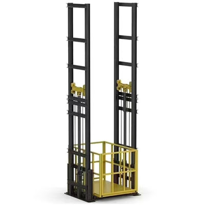 comprare Sollevamento per merci a doppio mastello sollevamento idraulico per magazzino di merci sollevamento a doppio mastello 7m online manufacture