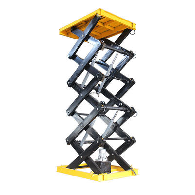 comprare Piattaforma di sollevamento a forbice a doppio cilindro 5m 1000kg Tavolo di sollevamento a forbice elettrico online manufacture