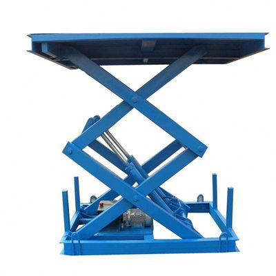 comprare 2000 kg Piccolo tavolo di sollevamento da forbici 2m 2T Tavolo di lavoro di sollevamento da forbici online manufacture