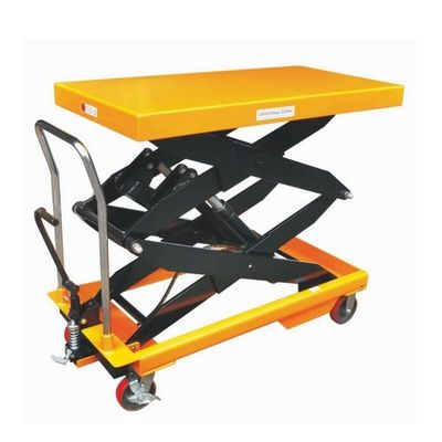 comprare Camionetto di sollevamento per forbici per magazzini 500 kg Camionetto di sollevamento per tavoli idraulici online manufacture