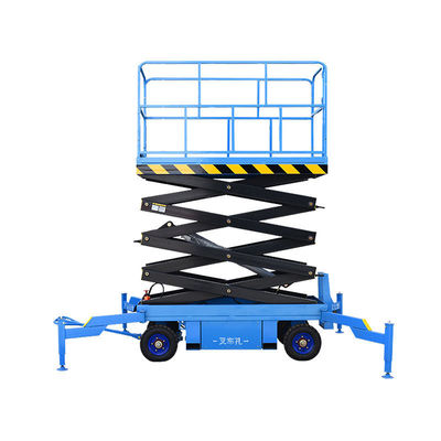 comprare Costruzione aerea 4m Scissor Lift 500kgs Mobile Hydraulic Scissor Lift online manufacture