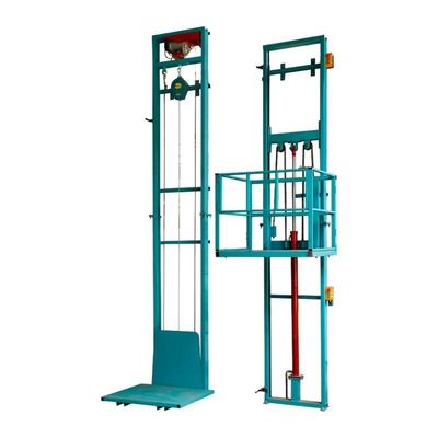 comprare 1000 kg Capacità di carico Freight Lift magazzino Guida all'uso di fabbrica Lift ferroviario online manufacture