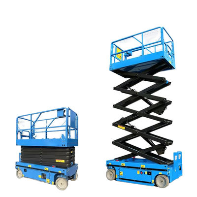 comprare 6m - 14m Piattaforma di sollevamento a forbice a propulsione automatica online manufacture