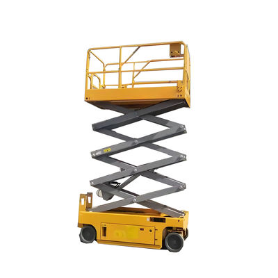 comprare 230 kg 450 kg Piattaforma di sollevamento elettrica mobile a forbice Tavolo di sollevamento autopropulsato online manufacture