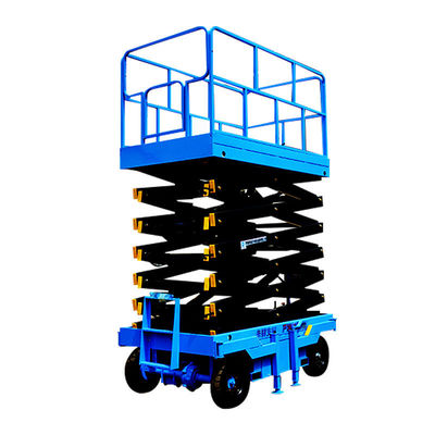 comprare 4 -10m 500kg Piattaforma mobile di sollevamento a forbice Tavoli di sollevamento elettrici a forbice online manufacture