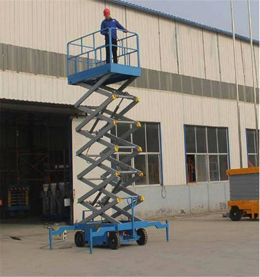 comprare Sollevamento a forbice elettrico 500 kg 6m 8m 10m Piattaforma idraulica di lavoro aereo online manufacture