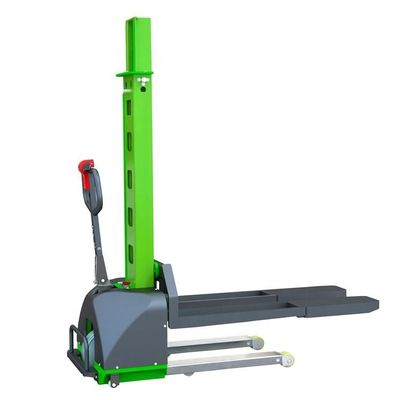 comprare 1.2m Altezza Semi-elettrico pallet stacker 500kg auto caricamento stacker elettrico online manufacture