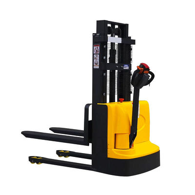 comprare Stagliatore di pallet giallo 1200 kg 1500 kg Stagliatore di pallet elettrico online manufacture