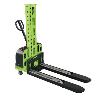 comprare 0.5t 1,2m Semi-elettrico pallet stacker Automatico sollevamento elettrico carrello elevatore online manufacture