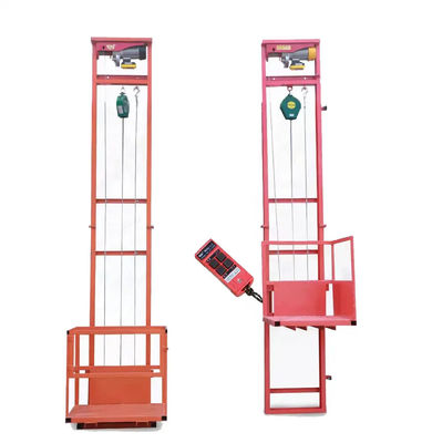 comprare 500 kg 1000 kg ascensore di magazzino per carico ascensore elettrico per merci verticale online manufacture
