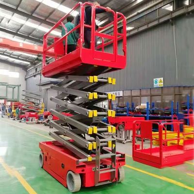 comprare 10m 12m self-propelled hydraulic scissor lift magazzino piattaforma di sollevamento online manufacture