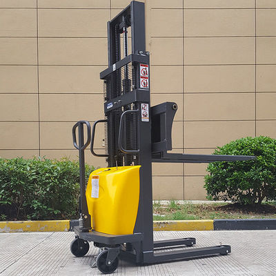 comprare 1000kg 2.5m 3m Stacker Pallet a batteria 1 Ton Forklift Elettrico Stacker online manufacture