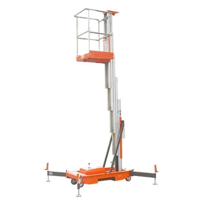 comprare 200 kg 12m 14m piattaforma di lavoro mobile verticale a singolo albero online manufacture