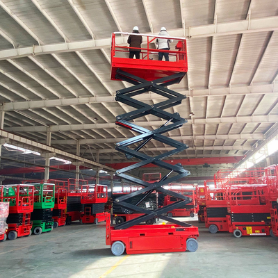 comprare 16m Electric Self Propelled Scissor Lift 230KG Capacity online manufacture