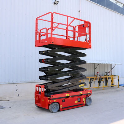 comprare 6m 8m 10m Mobile Scissor Lift Small Self Propelled Aerial Work Platform fabbricazione online