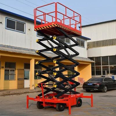 comprare Piattaforma aerea 6m 8m 10m 12m 14m 500kg Lift a forbice idraulica mobile fabbricazione online