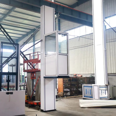 Sicurezza domestica Silla a rotelle ascensore 3m-10m piattaforma verticale idraulica ascensore con cabina
