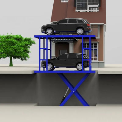 Sollevamento a forbice per auto mobile 3m 6m altezza doppio ponte mezzaluppo sollevamento per auto