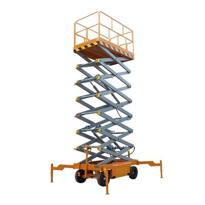2T ascensore mobile a forbici 6 metri ascensore industriale a forbici piattaforma di lavoro aereo