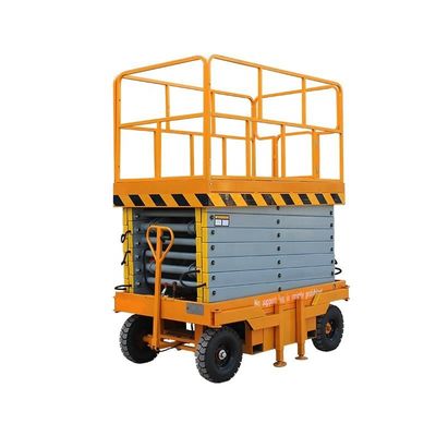 Elevatore idraulico mobile rimorchiato