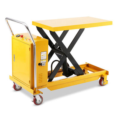 Camionetto a tavolo idraulico da 350 kg, di 1,5 m, leggero, con forbice