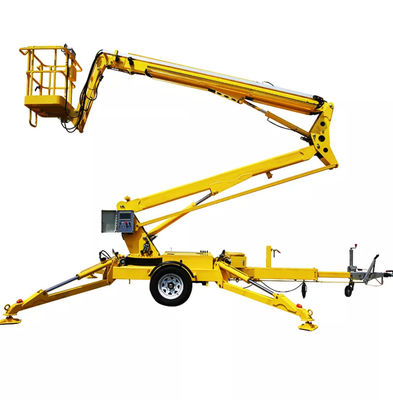 Giallo 10m rimorchio dietro Cherry Picker 200KG 30 Ft rimorchio rimorchio rimorchio