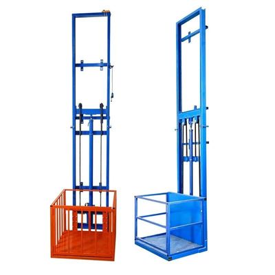 500 kg Doppia mastello Cargo idraulico sollevamento 6m esterno ascensore merci