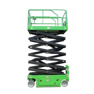 450 kg di ascensore a forbice autopropulsato 6m ascensore idraulico mobile verde