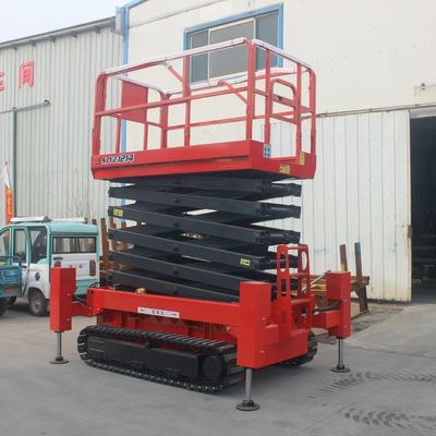 Scissor Lift 4m 6m 8m Elettrico per tutti i terreni