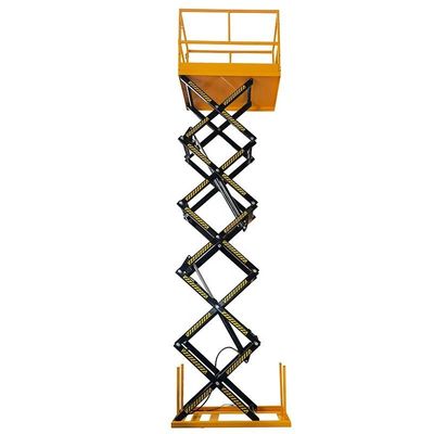 1T - 4T Tavolo di sollevamento per carico fisso elettrico idraulico a forbice 1m - 4m