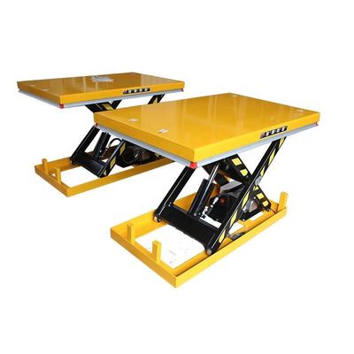 Tavolo di sollevamento fisso idraulico elettrico a forbice 2000 kg carico stazionario