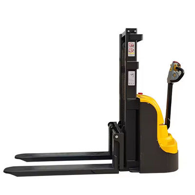 Stacker elettrico camion pallet lift stacker 1500kg carrello elevatore completamente elettrico