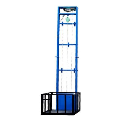 Elevatore di carico di piccole dimensioni Equipaggiamento di sollevamento facile Piattaforma di sollevamento elettrica 8m 500kg