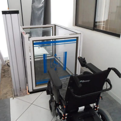 1m 2m all'aperto ascensore per sedie a rotelle all'interno ascensore idraulico per disabili