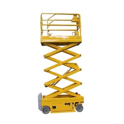 Piattaforma elevatrice a forbice semovente 6m 8m 230kg, piattaforma elevatrice a forbice elettrica verticale