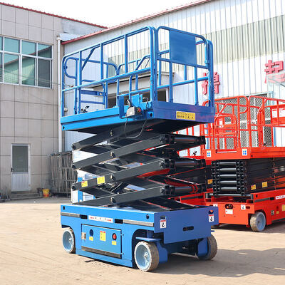 6-8m 320kg Elettrica piattaforma di piccole elevazioni idrauliche self-propelled scissor lift