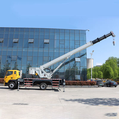 10 tonnellate Telescopic Boom Truck Monted Crane Mobile Lifting Cranes