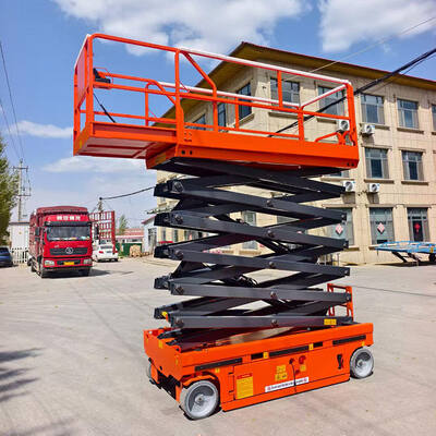 Piattaforma idraulica compatta per ascensore a forbice compatta da 6 m 8 m 10 m