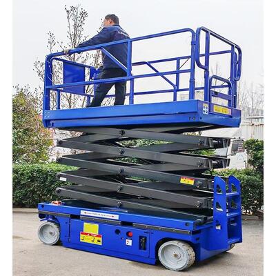 Ascensori elettrici a forbice con piattaforma elevatrice mobile a forbice da 4 - 14 m