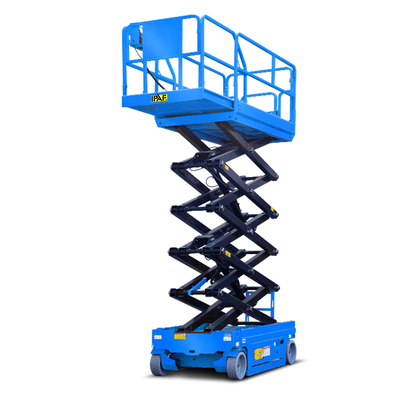 Piattaforma di lavoro aereo con sollevatore idraulico elettrico a forbice 10 m 450 kg
